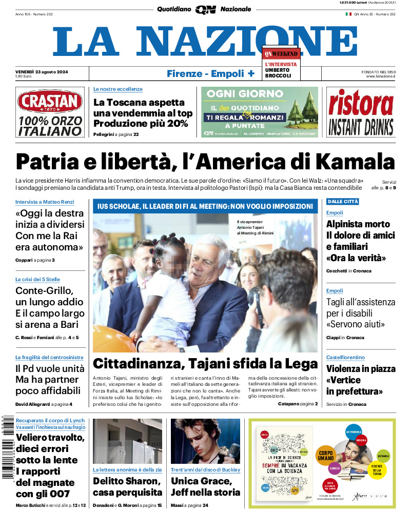 Prima-pagina-la nazione-edizione-di-oggi-20240823